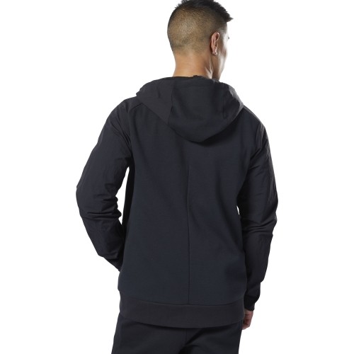 Reebok Džemperis TS FZ Hood Black