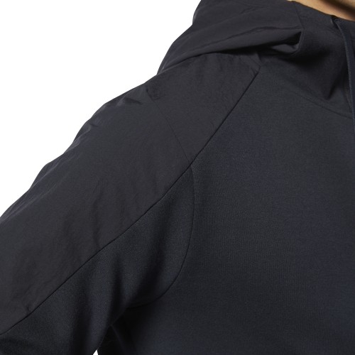 Reebok Džemperis TS FZ Hood Black