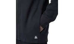 Reebok Džemperis TS FZ Hood Black