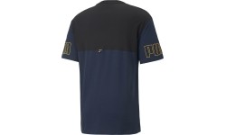 Puma Marškinėliai Vyrams Power Colorb Blue Black 671567 73