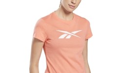 Reebok Palaidinė Moterims Te Graphic Vector T Peach