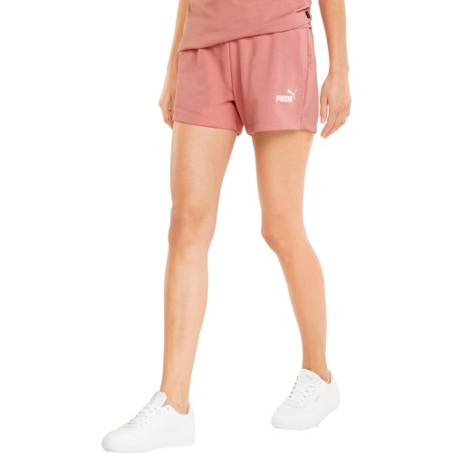 Szorty damskie Puma Essentials 4'' Sweat Shorts, różowe 586825 63