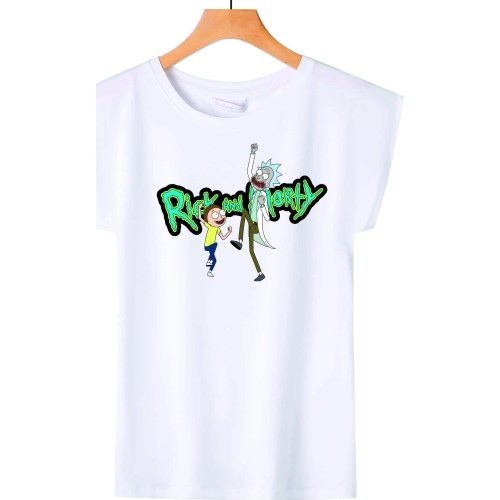 Glo Story Palaidinė Moterims Rick And Morty White