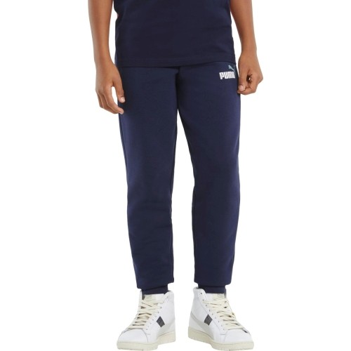 Spodnie młodzieżowe Puma Ess+ 2 Col Logo Blue 586988 96