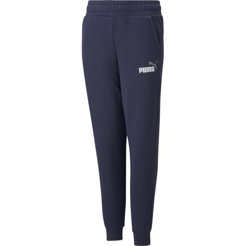Spodnie młodzieżowe Puma Ess+ 2 Col Logo Blue 586988 96