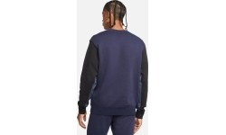 Bluza męska Nike NSW Hybrid Flc Crew, niebieska DJ5075 451