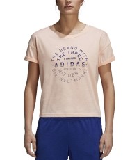 Bluzka Adidas Emblem Tee Haze Coral DJ1604