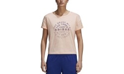 Bluzka Adidas Emblem Tee Haze Coral DJ1604