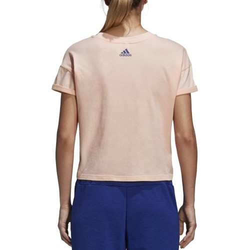 Bluzka Adidas Emblem Tee Haze Coral DJ1604