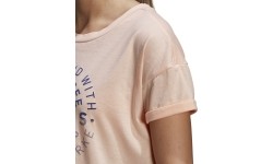 Bluzka Adidas Emblem Tee Haze Coral DJ1604