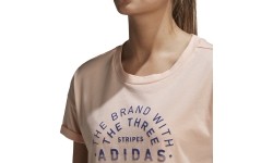 Bluzka Adidas Emblem Tee Haze Coral DJ1604