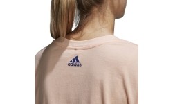 Bluzka Adidas Emblem Tee Haze Coral DJ1604