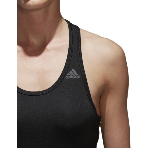 Adidas koszulka damska D2M Tank 3S Black White BK2652