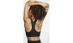Damski stanik sportowy Nike Swoosh Band Nonpadded, czarny BV3900 010