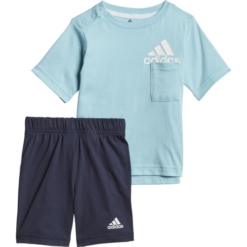 Dres dziecięcy Adidas I Bos Sum Set Blue GM8943
