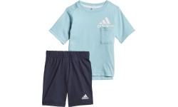 Dres dziecięcy Adidas I Bos Sum Set Blue GM8943