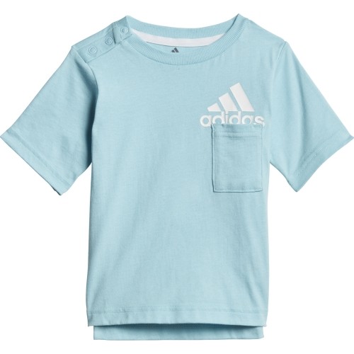 Dres dziecięcy Adidas I Bos Sum Set Blue GM8943