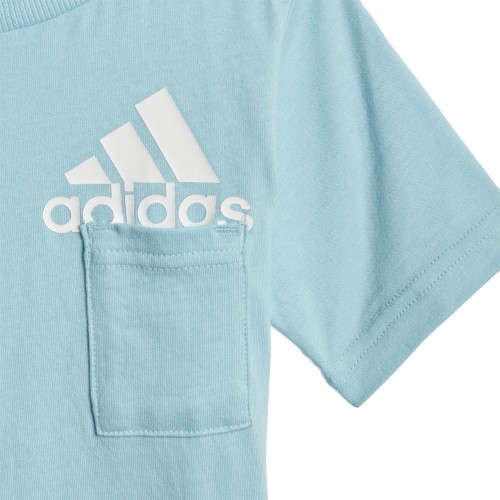 Dres dziecięcy Adidas I Bos Sum Set Blue GM8943