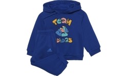 Adidas I Over Jog FL dres dziecięcy Blue HF1973