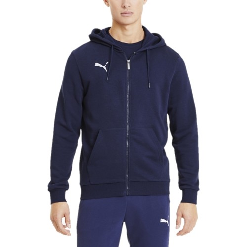 Puma bluza męska teamGOAL 23 Casuals Hooded Blue 656708 06