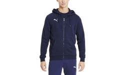 Puma bluza męska teamGOAL 23 Casuals Hooded Blue 656708 06