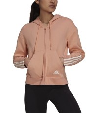 Bluza damska Adidas W Dk Fz Hoodie Peach H07804