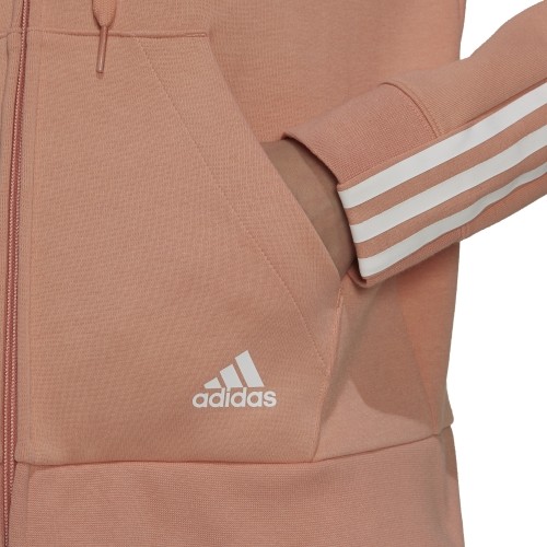 Bluza damska Adidas W Dk Fz Hoodie Peach H07804