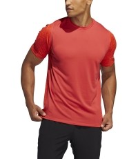 Koszulka Adidas Fl Geo Tee, czerwona FJ6178