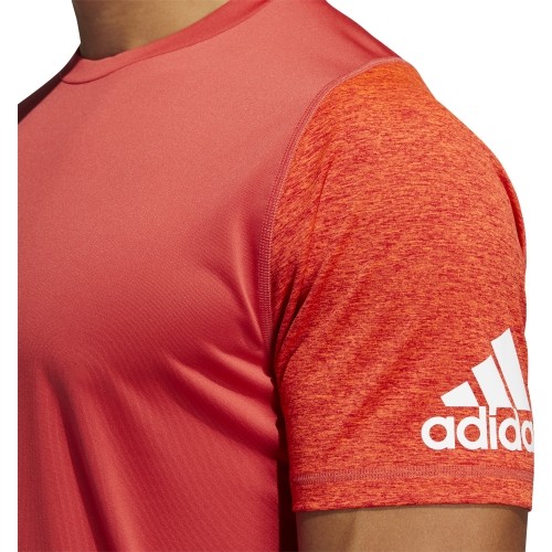 Koszulka Adidas Fl Geo Tee, czerwona FJ6178