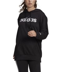 Bluza damska Adidas W Lin Ov Hoodie Black GL0765