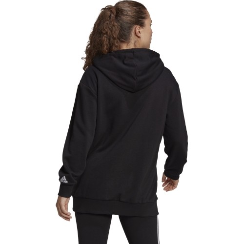 Bluza damska Adidas W Lin Ov Hoodie Black GL0765
