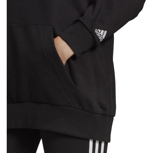 Bluza damska Adidas W Lin Ov Hoodie Black GL0765