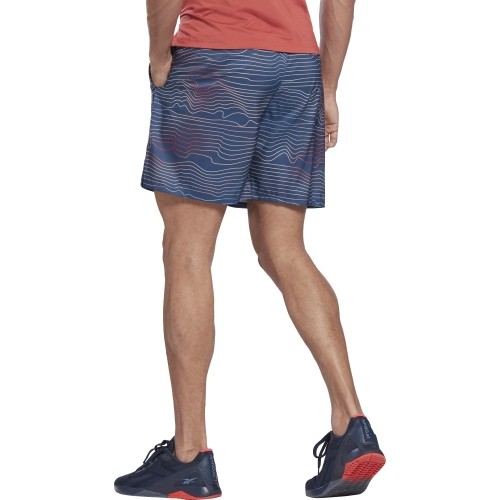 Reebok Šortai Vyrams Ts Speed 2.0 Aop Short Blue H46610