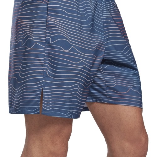 Reebok Šortai Vyrams Ts Speed 2.0 Aop Short Blue H46610