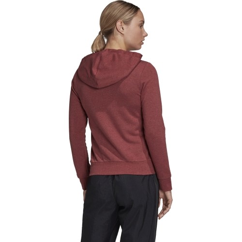 Bluza damska Adidas W E Lin FZ HD, bordowa GD2966