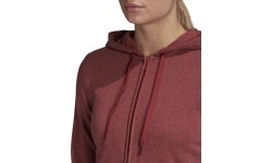 Bluza damska Adidas W E Lin FZ HD, bordowa GD2966