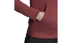 Bluza damska Adidas W E Lin FZ HD, bordowa GD2966