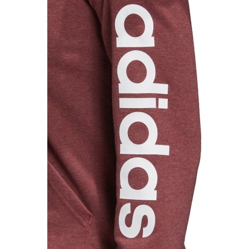 Bluza damska Adidas W E Lin FZ HD, bordowa GD2966