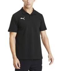Koszulka polo męska Puma teamGOAL 23 czarna