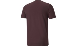 Puma Ess Logo Tee koszulka męska, bordowa