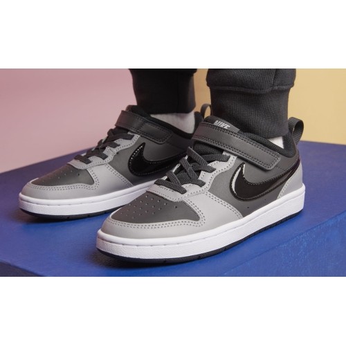 Nike Avalynė Vaikams Court Borough Low 2 Grey BQ5451 014
