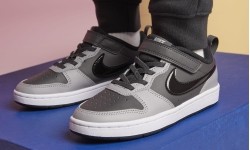 Buty dziecięce Nike Court Borough Low 2 Grey BQ5451 014