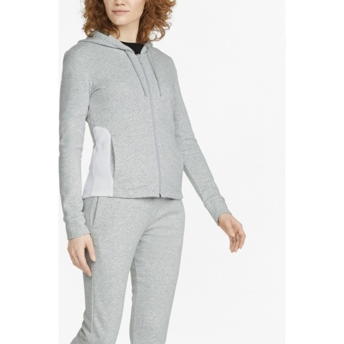 Puma Sportinis Kostiumas Moterims Classic Hooded Grey 847129 04