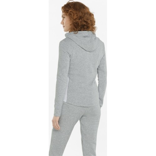 Puma Sportinis Kostiumas Moterims Classic Hooded Grey 847129 04