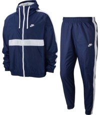 Dres męski Nike M NSW SCE Trk Suit HD Wvn Blue