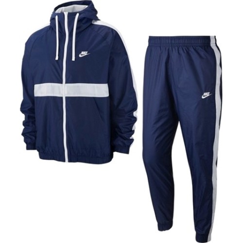 Dres męski Nike M NSW SCE Trk Suit HD Wvn Blue