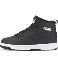 Puma Avalynė Paaugliams Puma Rebound Joy Fur Black 375477 01