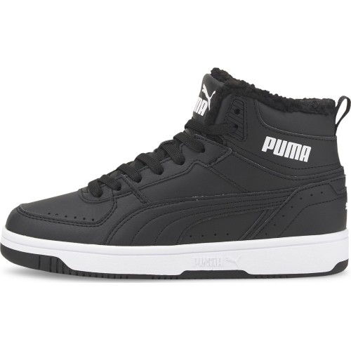Buty młodzieżowe Puma Rebound Joy Fur Black 375477 01