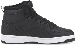 Buty młodzieżowe Puma Rebound Joy Fur Black 375477 01