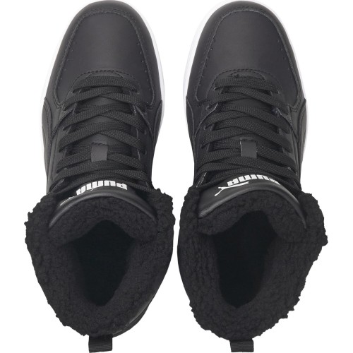 Buty młodzieżowe Puma Rebound Joy Fur Black 375477 01